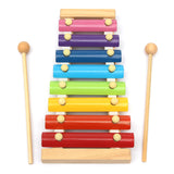 Kids Toys 8 Notes Musical Xylophone Piano Wooden Instrument For Children