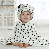 Cute Animal Cartoon Baby Infant Wrap Parisarc Soft Flannel Blanket Quilt Bathrobe