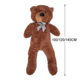 Large Bear 60/100/120/140cm Teddy Bear Giant Stuffed Animal Plush Toys Doll for Kids Baby Christmas 