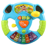 Mini Intelligence Baby Kid Musical Instrumental Toy Electronical Developmental Lamp Song Funny Piano