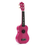 21 Inch Acoustic Soprano 4 String Mini Basswood Ukulele Musical Instrument Toy