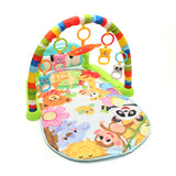 Foot Play Piano Musical Lullaby Baby Activity Playmat Gym Toy Soft Baby Play Mat