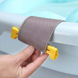 1pc Portable Baby Non-Slip Bath Tub NewBorn Air Cushion Bed/Chair/Shelf Baby Shower Cute Animal Cartoon Baby Bath Pad  #TC