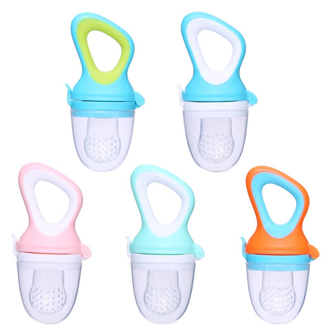 Pacifier Food Nibbler Baby Pacifiers Feeder Kids Fruit Feeder Nipples Feeding Safe Baby Supplies Nipple Teat Pacifier Bottles