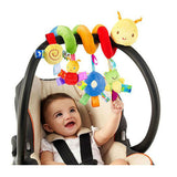 Soft Infant Crib Bed Stroller Toy Spiral Baby Toys For Newborns Car Seat Educational Rattle Baby Towel Education Toys