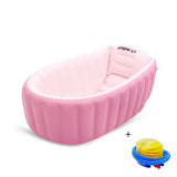 Portable bathtub inflatable bath tub Child tub Cushion Warm winner keep warm folding Portable bathtub With Air Pump Free Gift