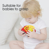 Bearoom Baby Rattles Mobiles Fuuny Baby Toys Intelligence Grasping Gums Soft Teether Plastic Hand Bell hammer Educational Gift