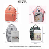 Lequeen Fashion Mummy Maternity Nappy Bag Brand Large Capacity Baby Bag Travel Backpack Designer Nursing Bag for Baby Care