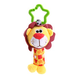 Baby Handbell Newborn Boys Girls Infant Soft Cute Animal Doll Handbells Developmental Baby Bells Toys