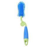 Baby Bottle Brush 360 Rotation Bottlebrush Silicon Baby Milk Feeding Bottle Brush Nipple Cleaning Cup Scrubber Washing Brushes