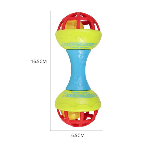 Bearoom Baby Rattles Mobiles Fuuny Baby Toys Intelligence Grasping Gums Soft Teether Plastic Hand Bell hammer Educational Gift