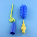 Baby Bottle Brush 360 Rotation Bottlebrush Silicon Baby Milk Feeding Bottle Brush Nipple Cleaning Cup Scrubber Washing Brushes