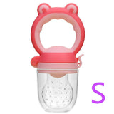 1Pcs Baby pacifier Fresh Food Nibbler Kids Fruit Feeder Nipples Feeding Safe Baby Supplies Nipple Teat Pacifier holder Bottles