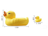 / Bath Toys Mummy & Baby Yellow Floating Rubber Race Cute Ducks Family Duck Swimming For Baby Bathing Free Shipping Customized