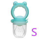 1Pcs Baby pacifier Fresh Food Nibbler Kids Fruit Feeder Nipples Feeding Safe Baby Supplies Nipple Teat Pacifier holder Bottles