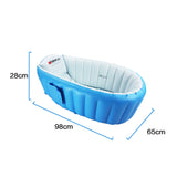 Portable bathtub inflatable bath tub Child tub Cushion Warm winner keep warm folding Portable bathtub With Air Pump Free Gift