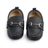 baby shoes Leather Moccasin  infant  footwears black shoes for New born leather baby boy shoes for 0 -1year babies whoesaler