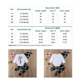 3pcs  Newborn Baby Boys clothes  Cotton deer long sleeve Romper+ Pants +Hat Outfits Clothes Set