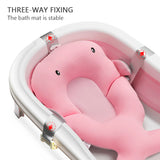 Baby Bath Pillow Carton Newborn  Portable Bath Seat For Shower Support Cushion Non-Slip