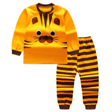 New 2019 Baby Boy Clothes Cotton Baby Girl Clothing Sets Cartoon Long-sleeved T-shirt+Pants Infant Clothes 2pcs Suit