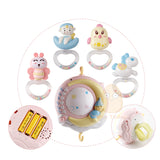 Baby Rattles Crib Mobiles Toy Holder Rotating Crib Mobile Bed Musical Box Projection 0-12 Months Newborn Infant Baby Boy Toys