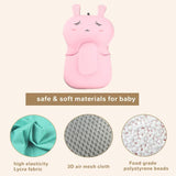 Baby Shower Portable Air Cushion Bed Babies Infant Baby Bath Pad Non-Slip Bathtub Mat NewBorn Safety Security Bath Seat Support 