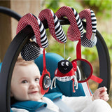 Soft Infant Crib Bed Stroller Toy Spiral Baby Toys For Newborns Car Seat Educational Rattle Baby Towel Education Toys