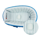 Portable bathtub inflatable bath tub Child tub Cushion Warm winner keep warm folding Portable bathtub With Air Pump Free Gift