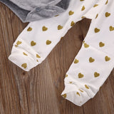 3pcs!! 2019 New Autumn Baby Girl Clothes Set Cotton T-shirt+pants+Headband 3pcs Infant Clothes Newborn Baby Girl Clothing Sets