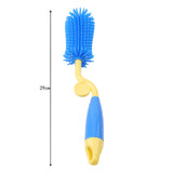 Baby Bottle Brush 360 Rotation Bottlebrush Silicon Baby Milk Feeding Bottle Brush Nipple Cleaning Cup Scrubber Washing Brushes