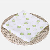 1Pc Muslin 100% Cotton Baby Swaddles Soft Newborn Blankets Bath Gauze Infant Wrap sleepsack Stroller cover Play Mat