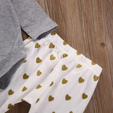 3pcs!! 2019 New Autumn Baby Girl Clothes Set Cotton T-shirt+pants+Headband 3pcs Infant Clothes Newborn Baby Girl Clothing Sets