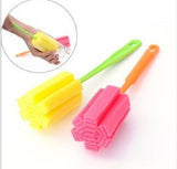 1PCS Bottle Sponge Brushes Cup Glass Milk Bottles Brush Washing Cleaning Cleaner Kitchen Tools baby Accessories Hot Sale