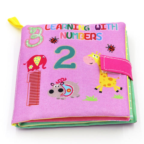 4 Style Baby Toys Soft Cloth Books Rustle Sound Infant Educational Stroller Rattle Toy Newborn Crib Bed Baby Toys 0-36 Months