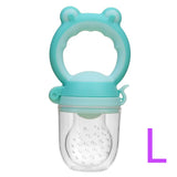 1Pcs Baby pacifier Fresh Food Nibbler Kids Fruit Feeder Nipples Feeding Safe Baby Supplies Nipple Teat Pacifier holder Bottles