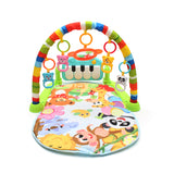 Foot Play Piano Musical Lullaby Baby Activity Playmat Gym Toy Soft Baby Play Mat