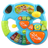 Mini Intelligence Baby Kid Musical Instrumental Toy Electronical Developmental Lamp Song Funny Piano