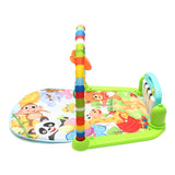 Foot Play Piano Musical Lullaby Baby Activity Playmat Gym Toy Soft Baby Play Mat