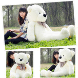 Large Bear 60/100/120/140cm Teddy Bear Giant Stuffed Animal Plush Toys Doll for Kids Baby Christmas 