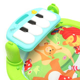 Foot Play Piano Musical Lullaby Baby Activity Playmat Gym Toy Soft Baby Play Mat